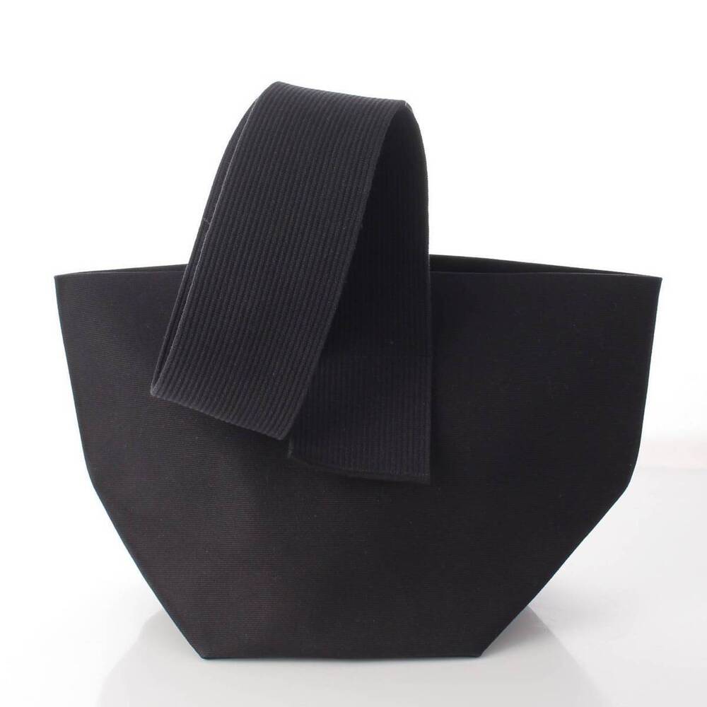 Celine Phoebe Philo boat canvas belt shoulder bag black - Picture 4 of 8